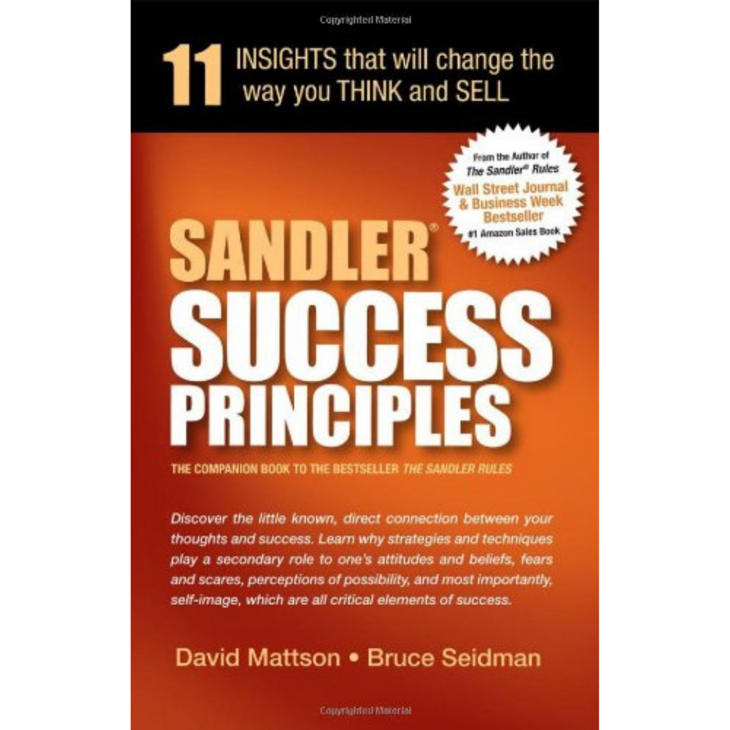 Sandler Success Principles : 11 Insights that will change the way you Think and Sell