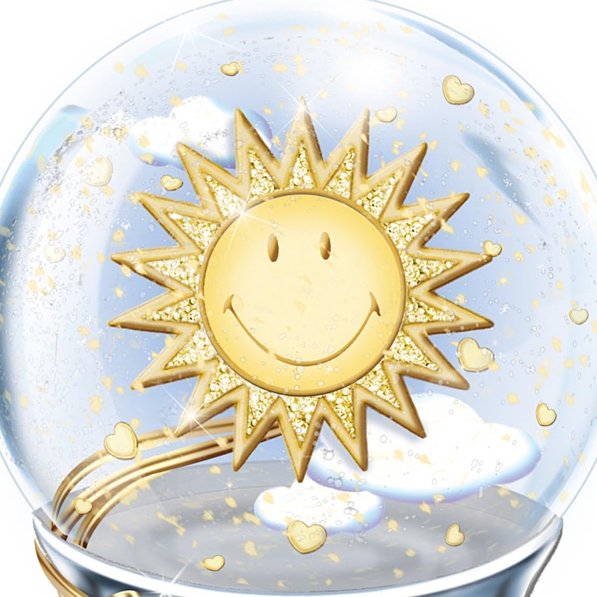 The Bradford Exchange Musical Glitter Globe for Granddaughter