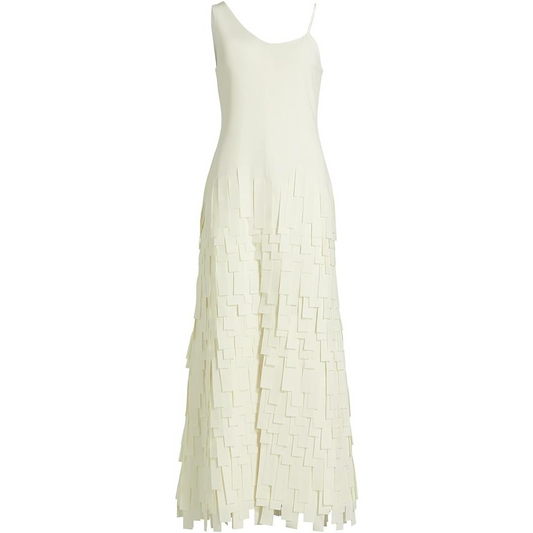 A.W.A.K.E. Mode Rectangle Imitation Maxi Dress