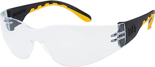 CATERPILLAR TRACK Safety Glasses with Bifocal Readers, Clear or Smoke Lens, Anti-Fog, 1.0, 1.5, 2.0, 2.5, 3.0 Diopters