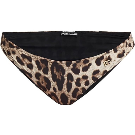 Dolce&Gabbana Leopard Bikini Bottom