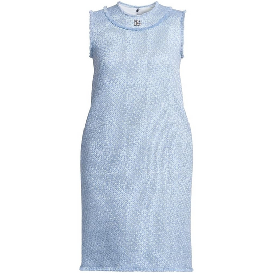 Dolce&Gabbana Tweed Sleeveless Dress