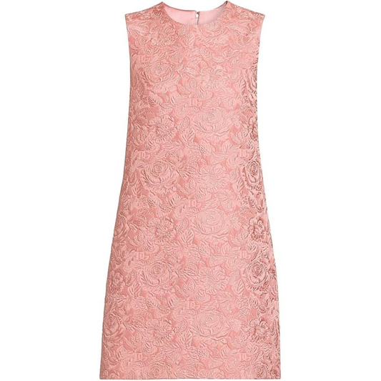 Dolce&Gabbana, Floral Jacquard A-Line Minidress