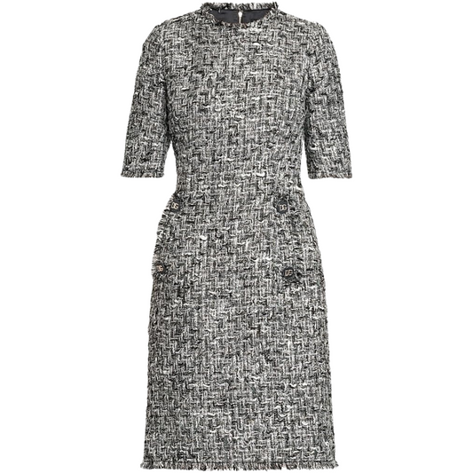 Dolce & Gabbana Rachel Tweed Knee-Length Dress