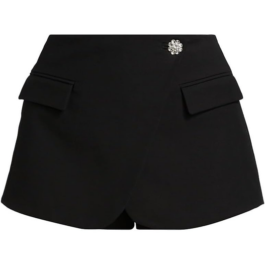 Ganni Heavy Cotton Tailoring Shorts