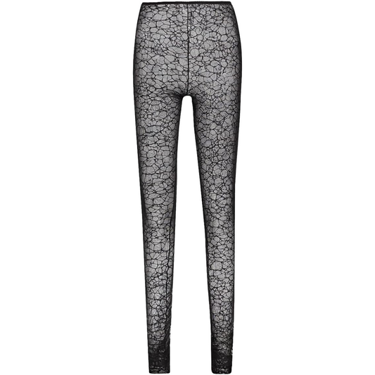 Kiki de Montparnasse Crystalline Silk Lace Leggings