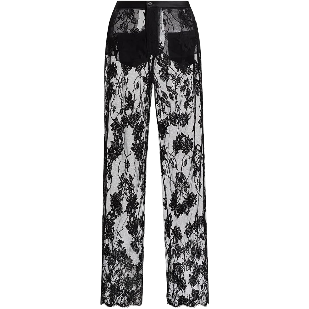 Kiki de Montparnasse Dominique Sheer Lace Pants