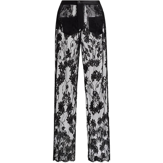 Kiki de Montparnasse Dominique Sheer Lace Pants