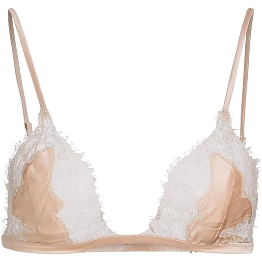 Kiki de Montparnasse Giselle Lace Soft Bra-Sucre