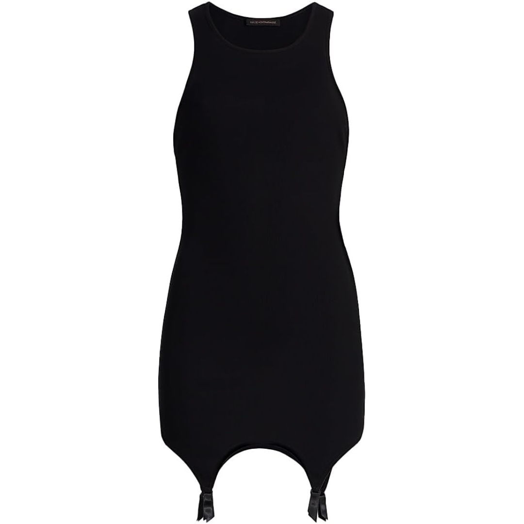 Kiki de Montparnasse Le Boy Cotton Jersey Garter Tank Dress