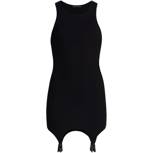 Kiki de Montparnasse Le Boy Cotton Jersey Garter Tank Dress