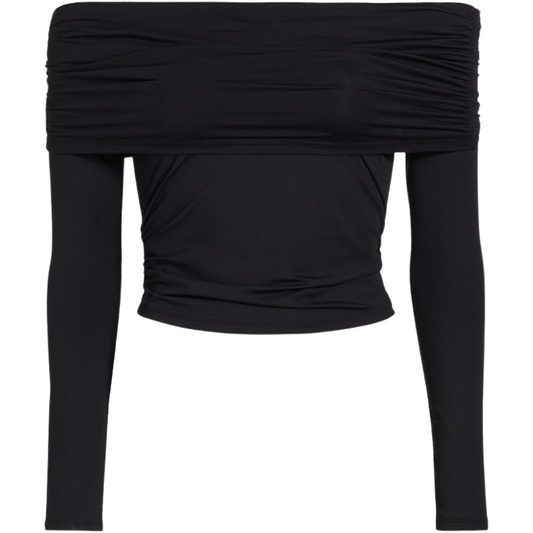 Kiki de Montparnasse, Echauffe Off-The-Shoulder Knit Blouse