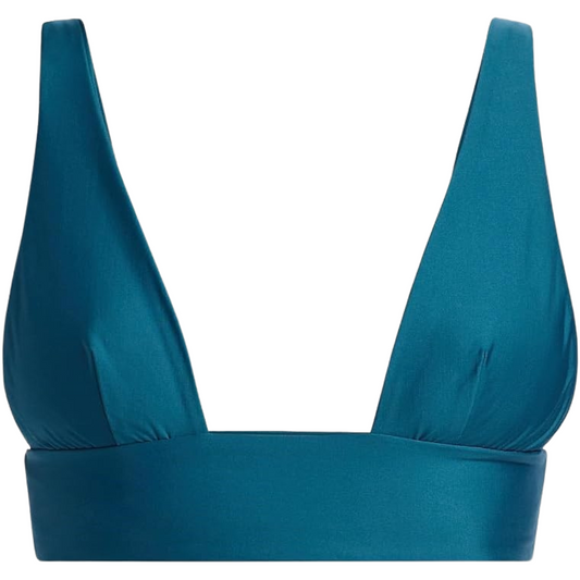 Kiki de Montparnasse, Echauffe V-Neck Bikini Top-Lamer