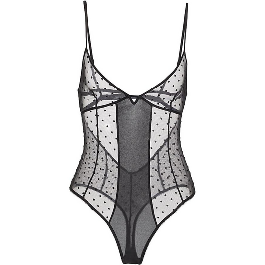 Kiki de Montparnasse, Merci Dotted Tulle Bodysuit