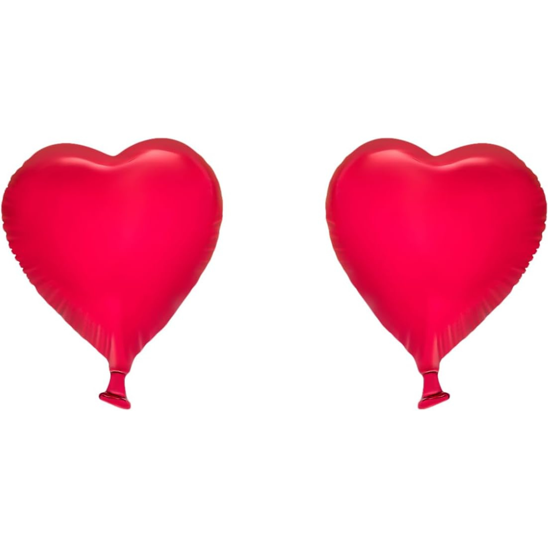 Oscar de la Renta Heart Balloon Earrings
