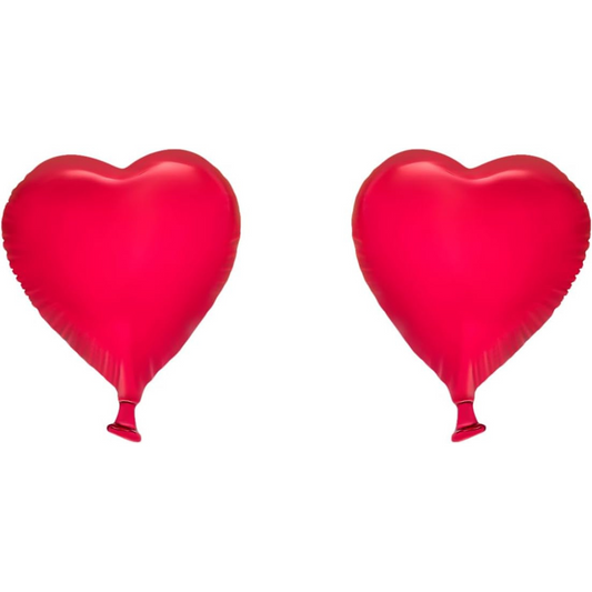 Oscar de la Renta Heart Balloon Earrings