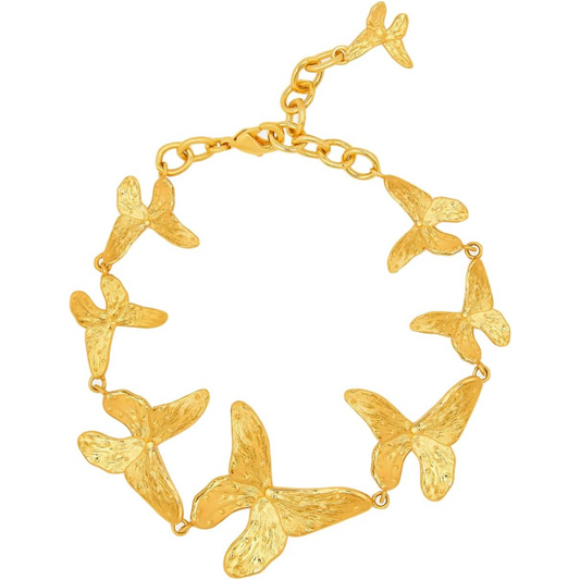 Oscar de la Renta Butterfly Bracelet
