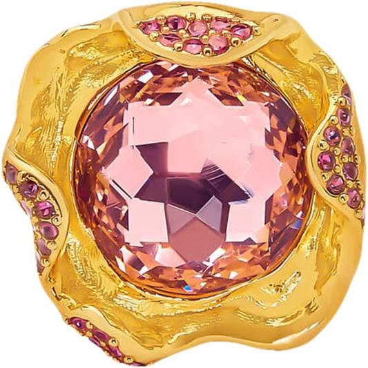 Oscar de la Renta Crystal Nest Ring