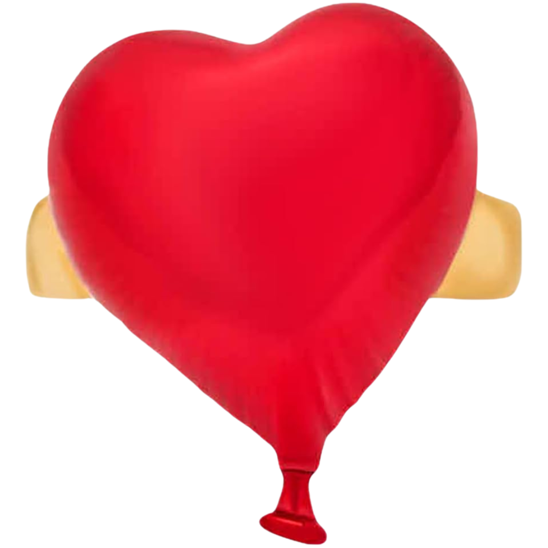 Oscar de la Renta, Heart Balloon Ring