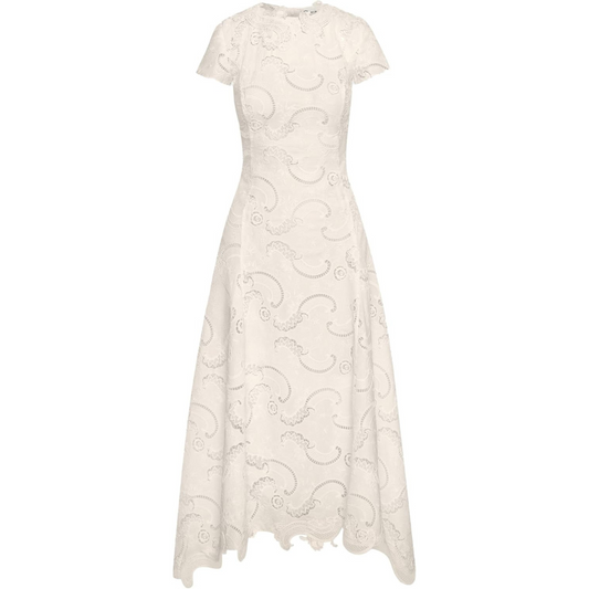 Oscar de la Renta, Scroll Guipure Dress
