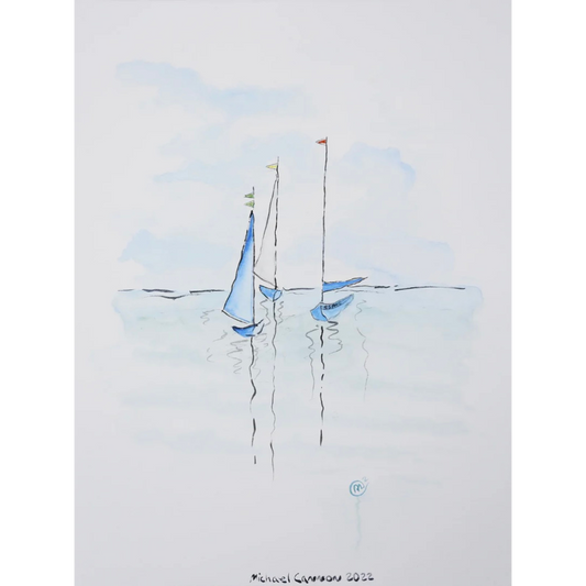 Runaground @Backyard Marvels Limited Edition Original Watercolor Art