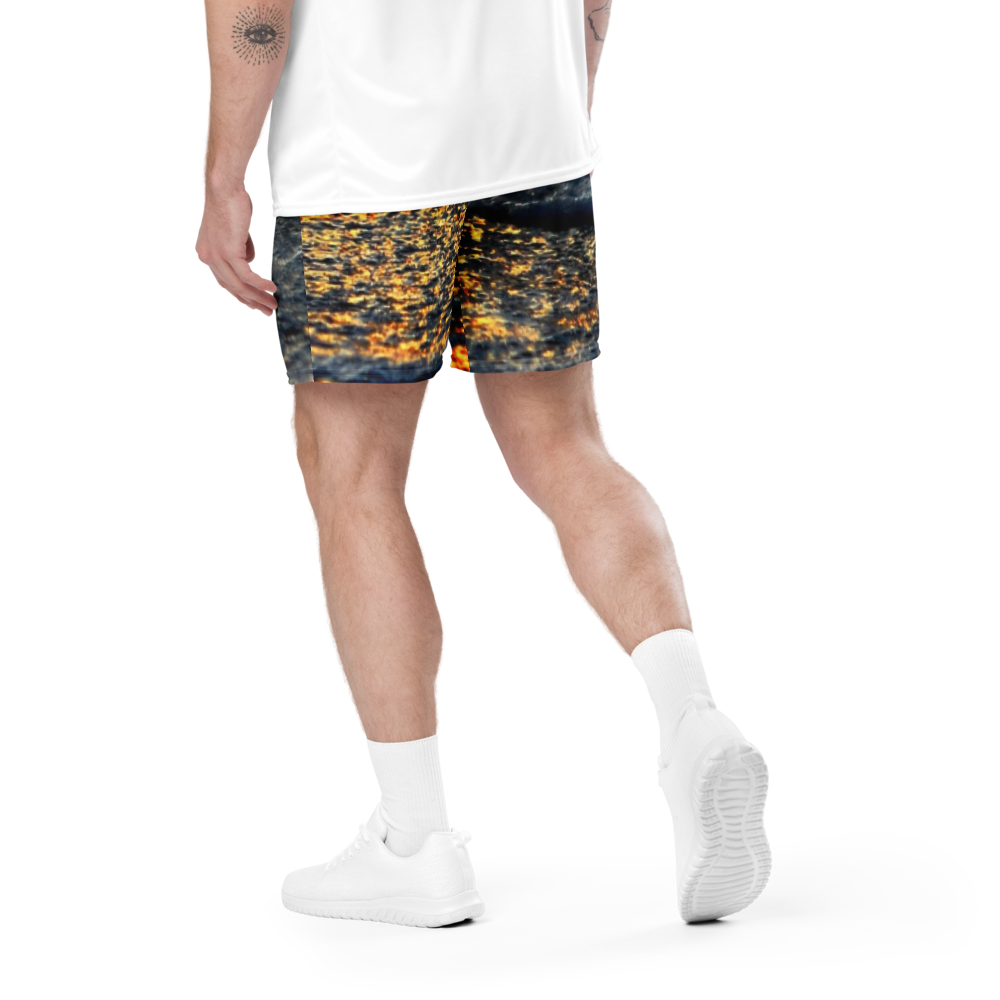 Waves of Influence @Backyard Marvels Unisex Mesh Shorts