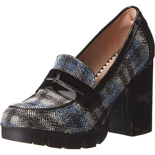 Betsey Johnson Adelyn Loafer-Plaid Multi