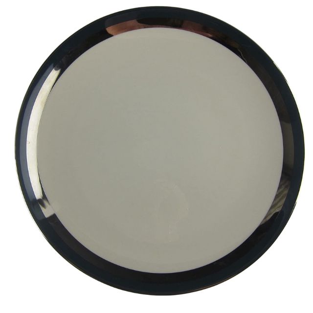 Gorham/Flintridge China Dinner Plate-Contessa Black
