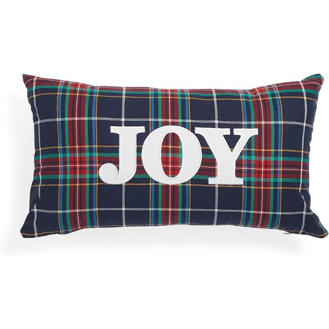 Vera Bradley Lumbar Support Throw Pillow with Removable Hypoallergenic Insert