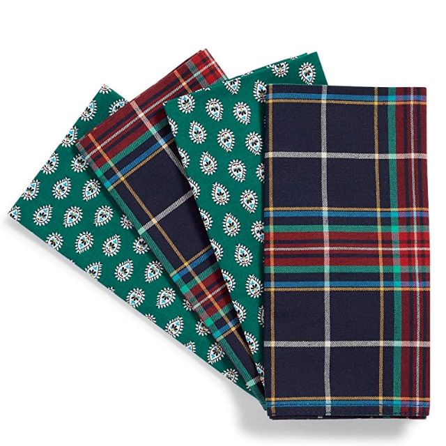 Vera Bradley Cotton Napkins Set of 4