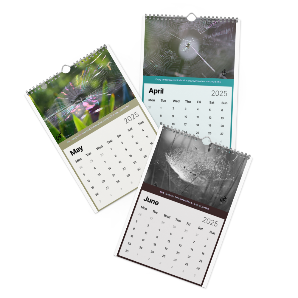 Backyard Marvels: Web Designer Wall Calendar (2025)