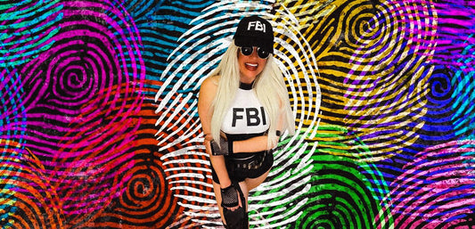 Feisty Street Fed Costume w Retro Sunglasses