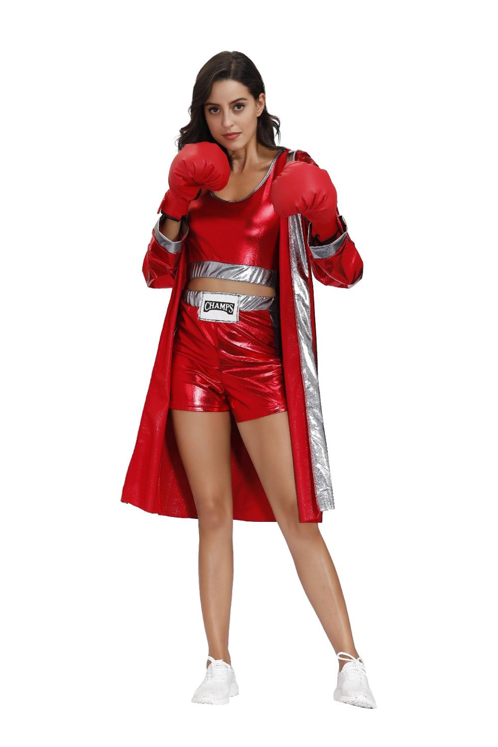 Boxer Cosplay Costume-Mens/Womens