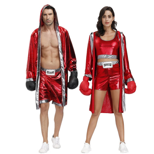Boxer Cosplay Costume-Mens/Womens