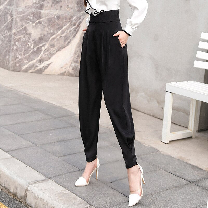 High Waist Harem Pants-Multiple Options
