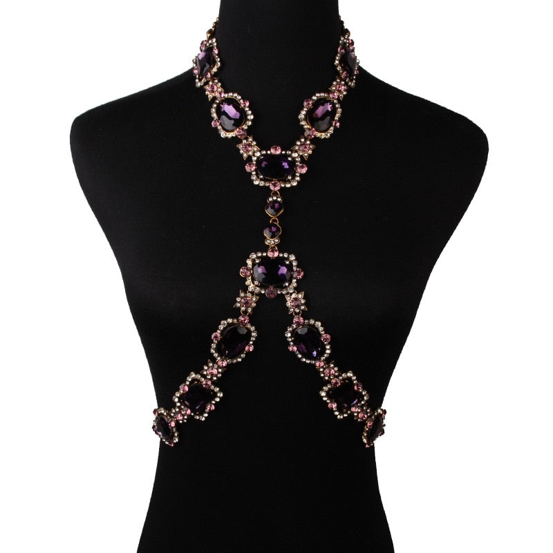 Crystal Rhinestone Body Chain-Multiple Options