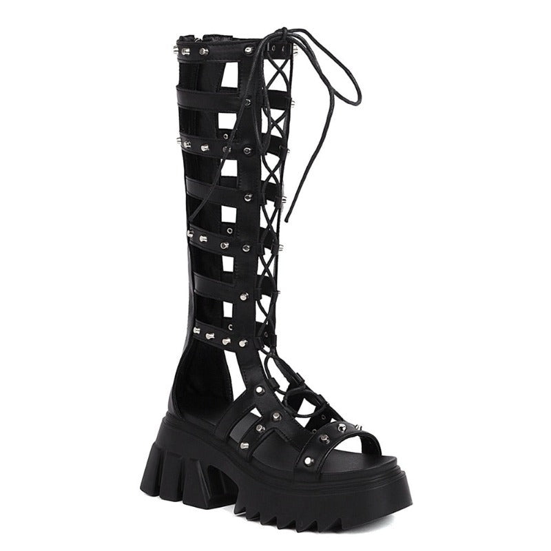 Gladiator Platform Sandals-Multiple Options
