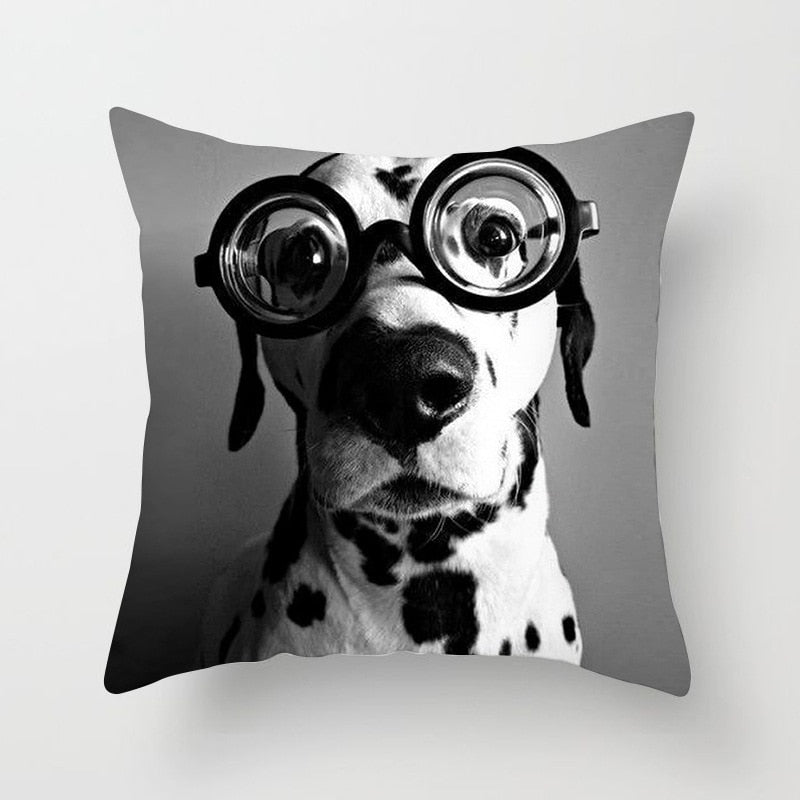 Black And White Throw Pillow Cushion Cover-Multiple Options