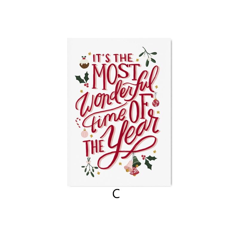 Christmas Canvas Wall Art Prints-Multiple Options