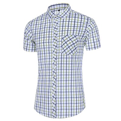 Plaid Short Sleeve Shirt-Multiple Options