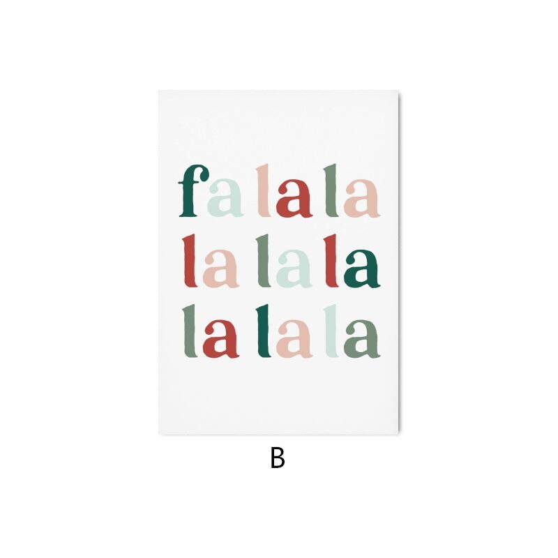 Christmas Canvas Wall Art Prints-Multiple Options