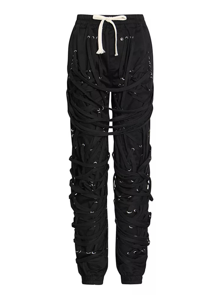 Harem Pants-Red/Black/White/Beige