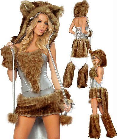 Furry Wolf Cosplay Costume