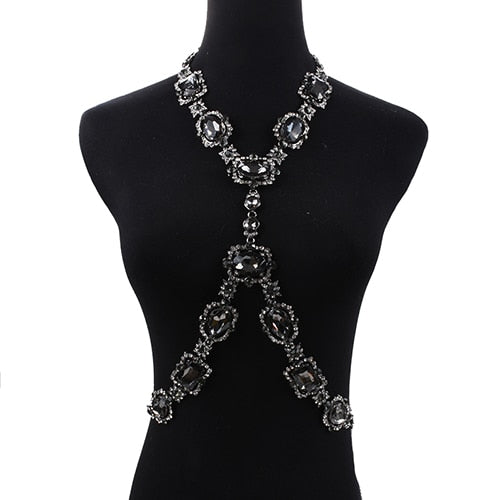 Crystal Rhinestone Body Chain-Multiple Options