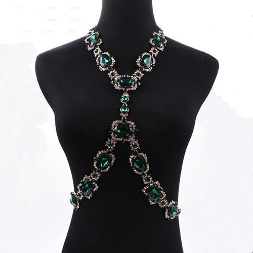 Crystal Rhinestone Body Chain-Multiple Options