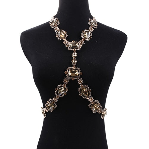 Crystal Rhinestone Body Chain-Multiple Options