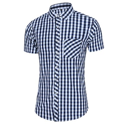 Plaid Short Sleeve Shirt-Multiple Options