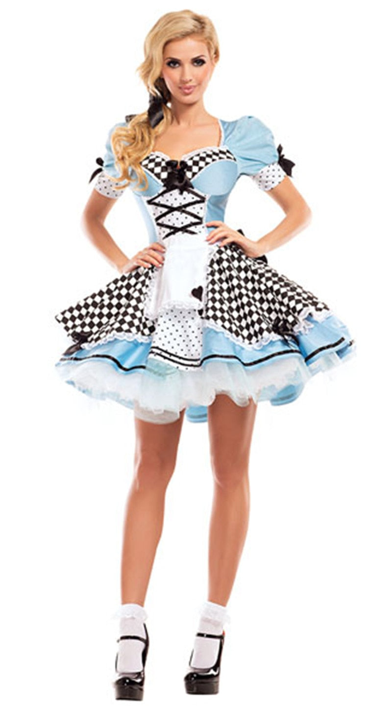 Alice in Wonderland Cosplay Costume