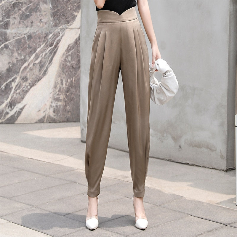 High Waist Harem Pants-Multiple Options