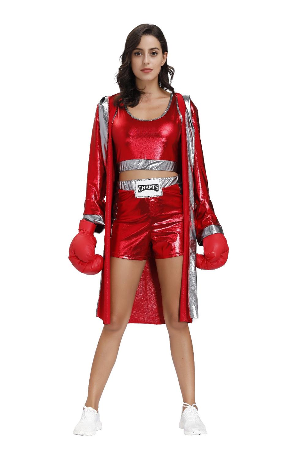 Boxer Cosplay Costume-Mens/Womens